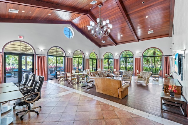 view of community lobby