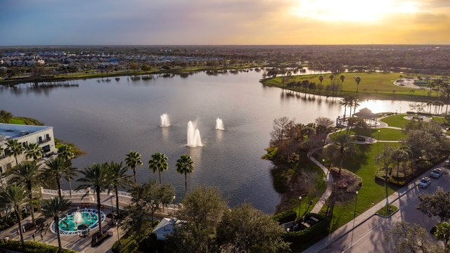 property view of water