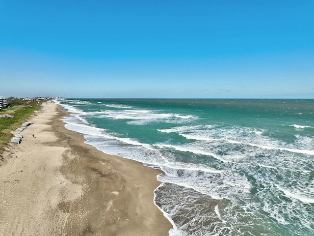 water view with a beach view