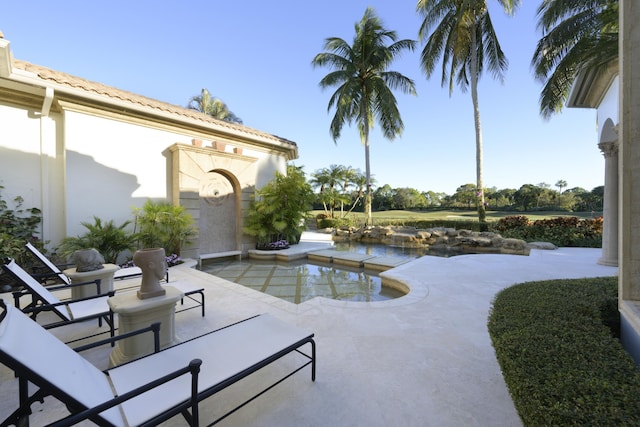 view of patio