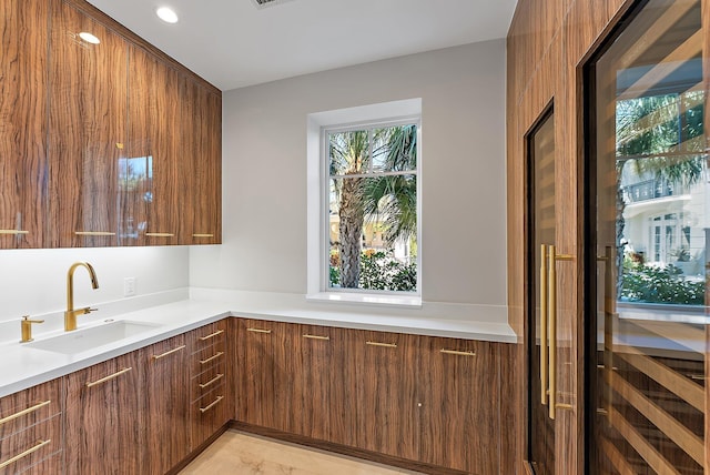 kitchen with sink