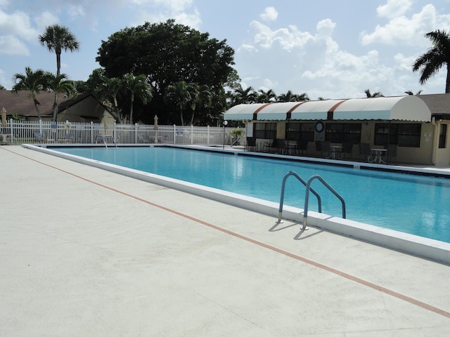 view of pool