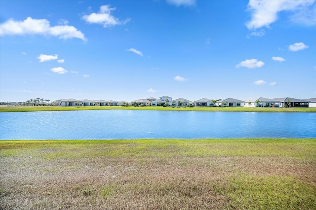 property view of water