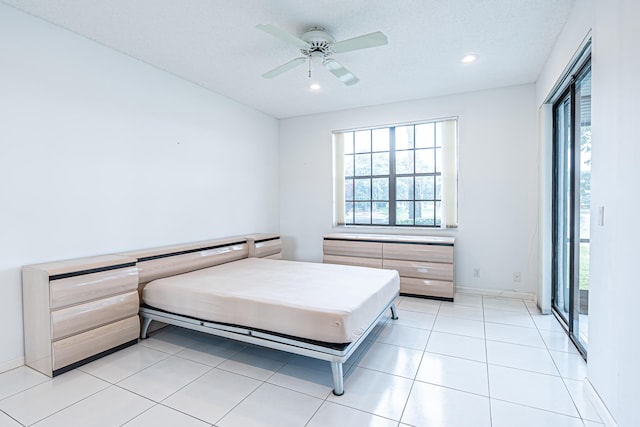 full bathroom featuring tile patterned flooring, vanity, toilet, and enclosed tub / shower combo