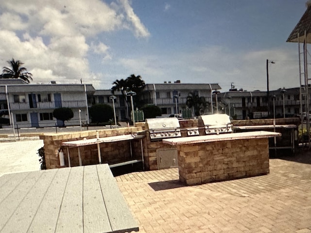 view of patio / terrace with grilling area