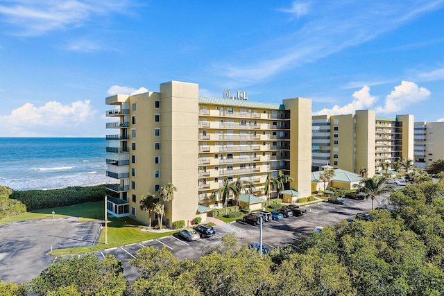 view of property featuring a water view