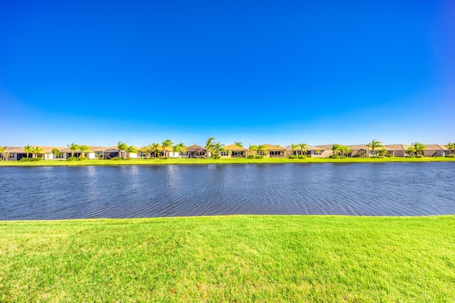 property view of water