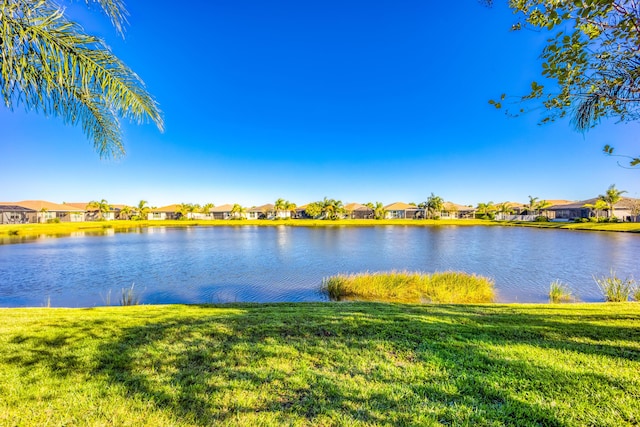 property view of water