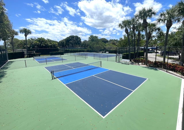 view of sport court with basketball court