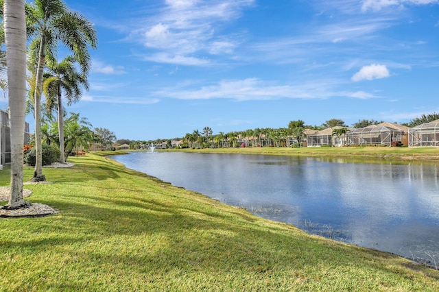 property view of water