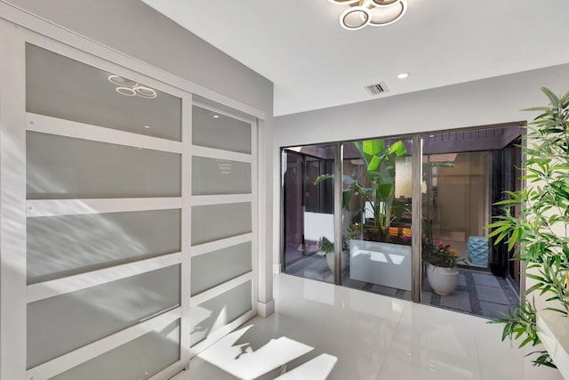 entryway featuring tile patterned floors