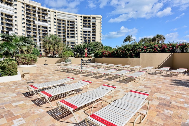 view of patio