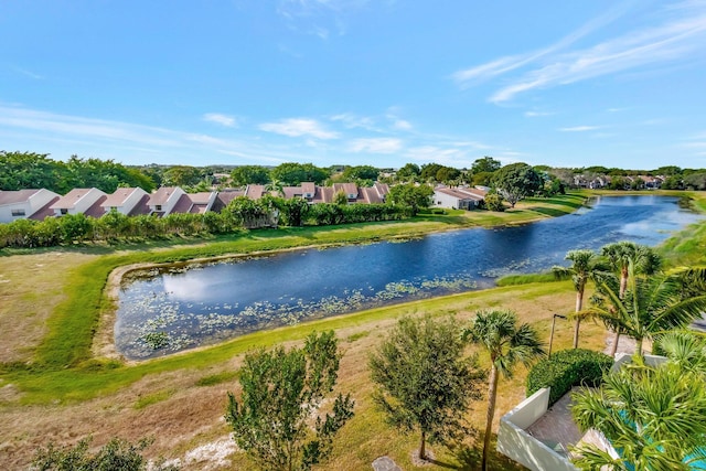 property view of water