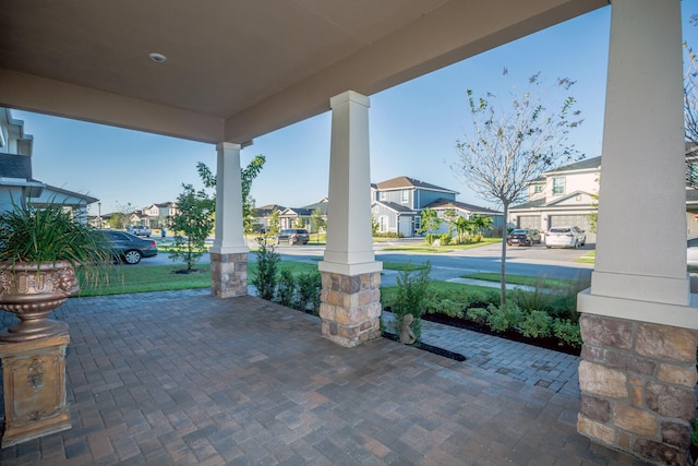 view of patio / terrace featuring a porch