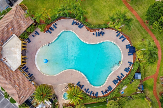 aerial view