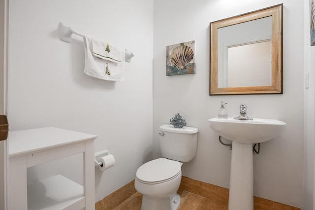 bathroom with toilet