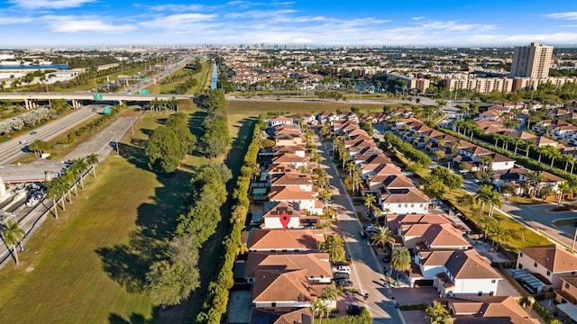 aerial view