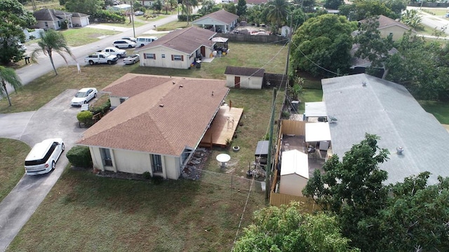 1675 E Breezy Ln, West Palm Beach, FL 33417 - birds eye view of property with a residential view