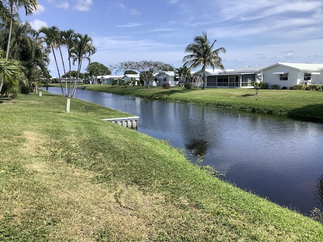 property view of water