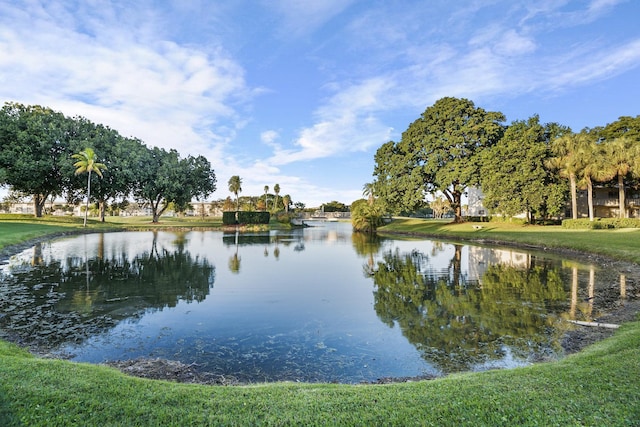 property view of water