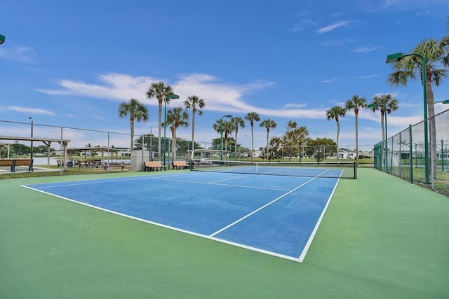 view of sport court with basketball court