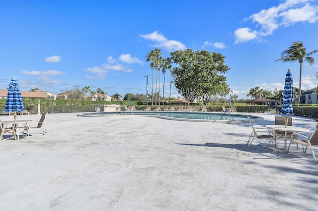 view of swimming pool