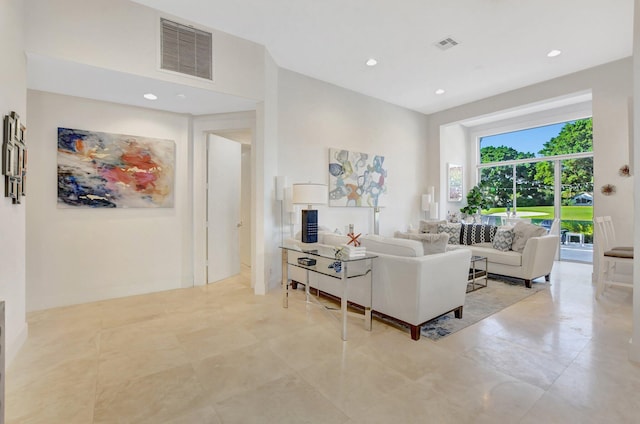 view of living room