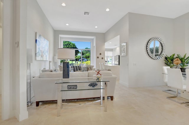 view of living room