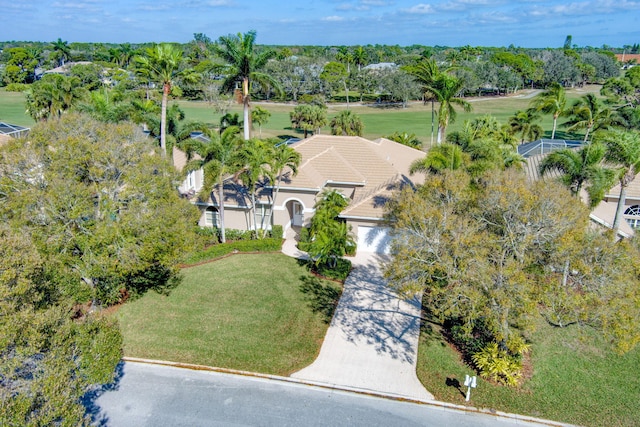 1935 SW Whitemarsh Way, Palm City, FL 34990 - aerial view of property and surrounding area with a tree filled landscape