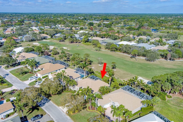 1935 SW Whitemarsh Way, Palm City, FL 34990 - aerial view of property's location featuring a golf course and nearby suburban area