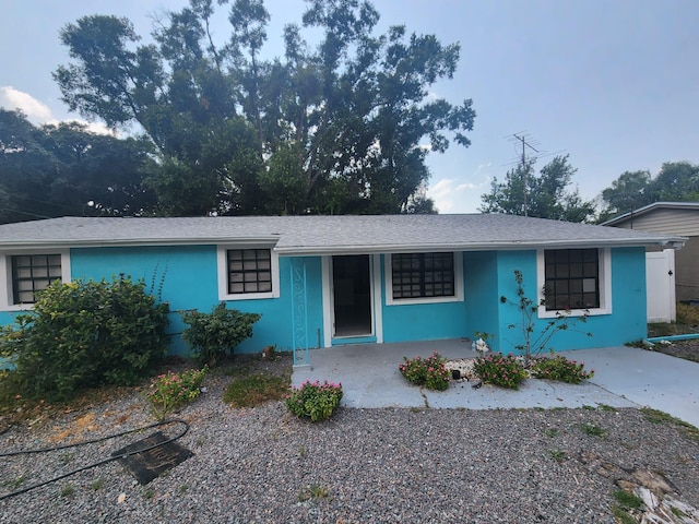 view of ranch-style home