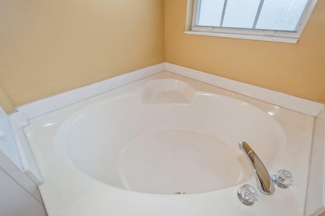 interior details with a bathtub