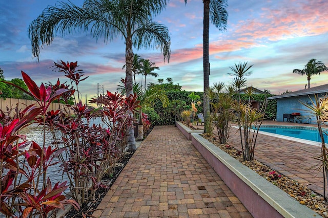 view of home's community with a pool