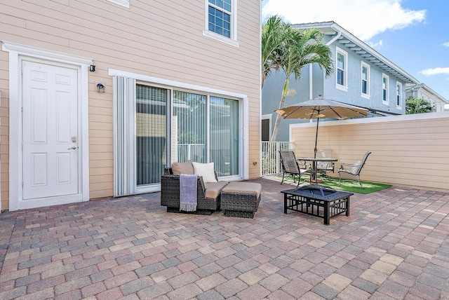 view of patio / terrace