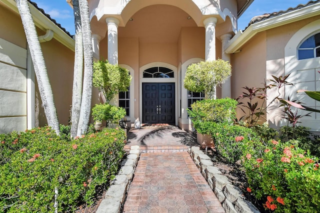 view of entrance to property