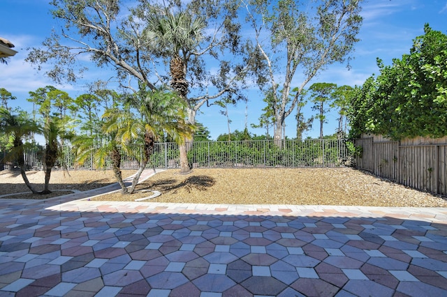 exterior space with a patio area