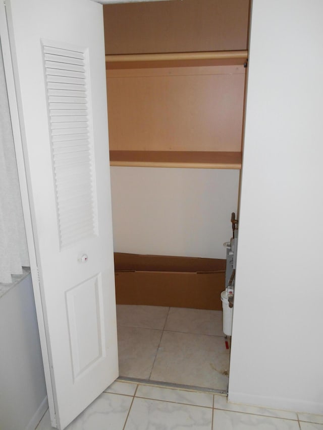 view of closet