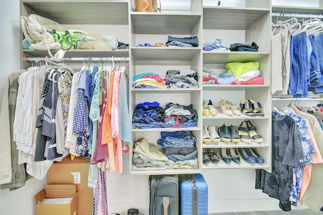 view of spacious closet