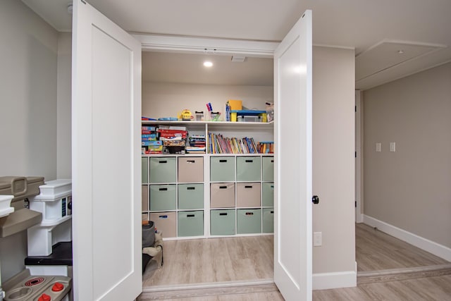 view of closet