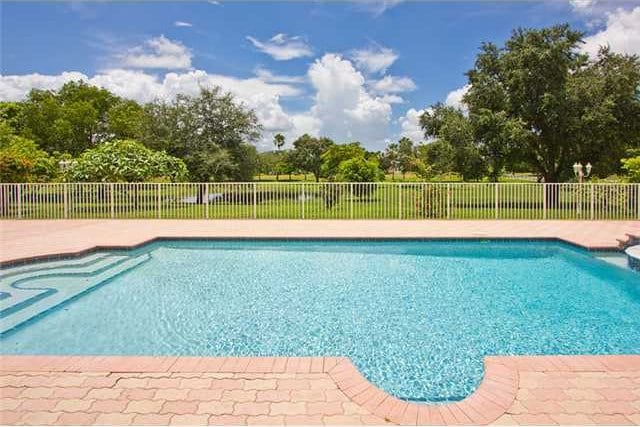 view of pool