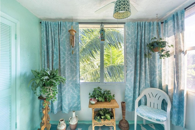 sunroom featuring a healthy amount of sunlight