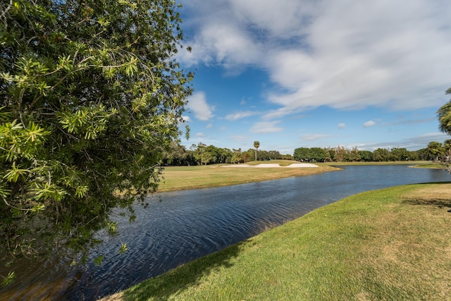 property view of water