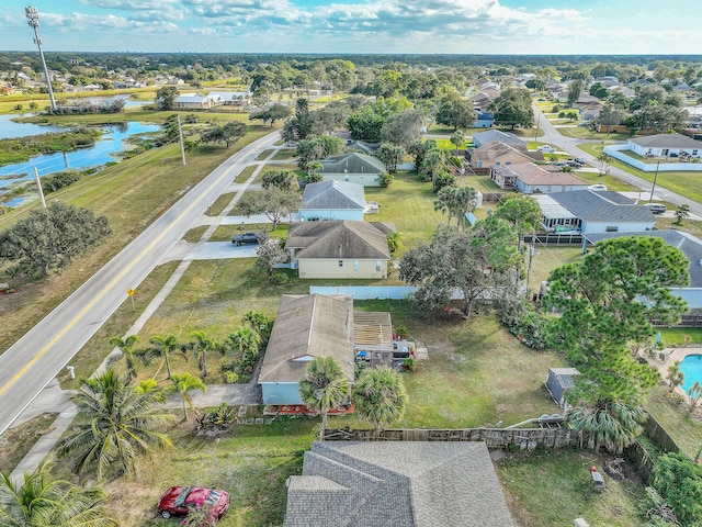 167 SW Tulip Blvd, Port Saint Lucie, FL 34953 - aerial view of residential area with a nearby body of water