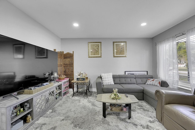 167 SW Tulip Blvd, Port Saint Lucie, FL 34953 - carpeted living area with recessed lighting