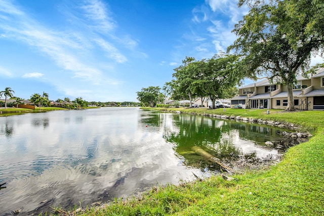 property view of water