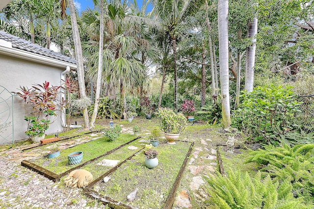 26 Princewood Ln, Palm Beach Gardens, FL 33410 - view of yard with a garden