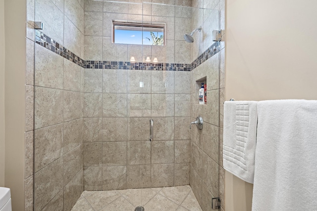 full bath featuring a stall shower