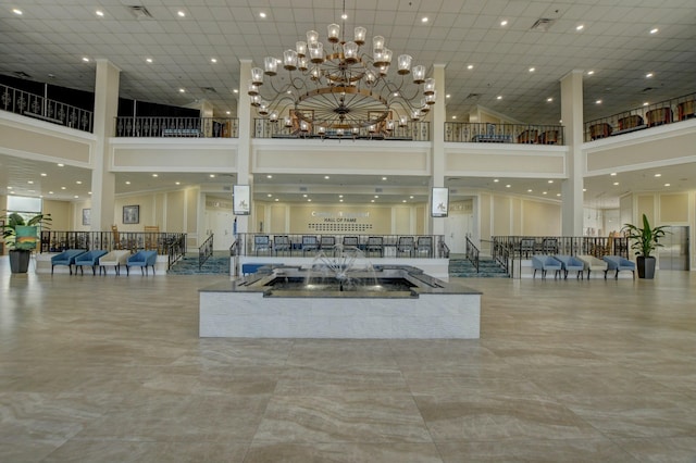 view of building lobby