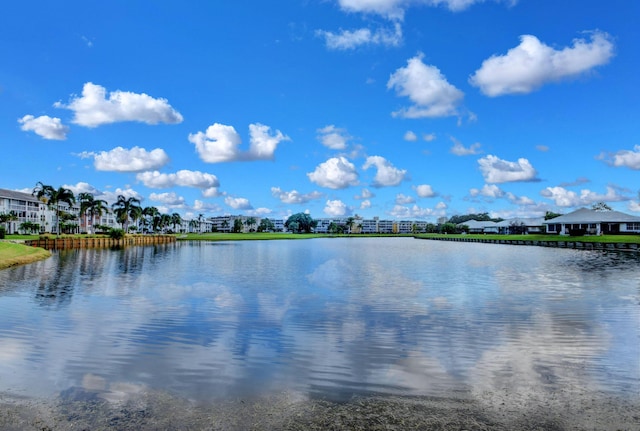 property view of water