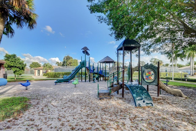 view of playground